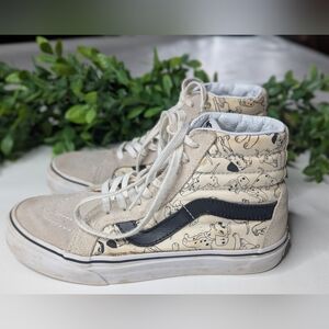Vans X Disney 101 Dalmation High top Sneakers Size 7